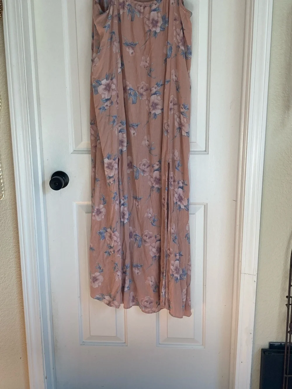 American Eagle Outfitters Pink Floral Swim Coverup